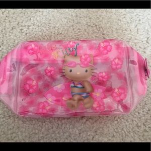 Hello Kitty Surf vinyl pouch (Sanrio)